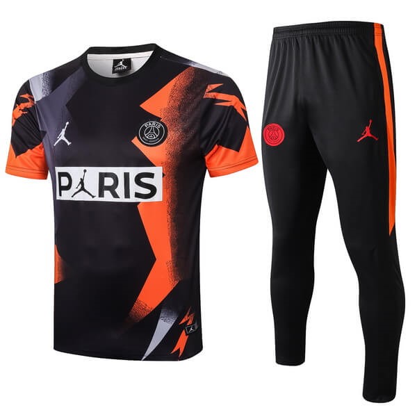 Entrenamiento Paris Saint Germain Conjunto Completo 2019-20 Naranja Negro